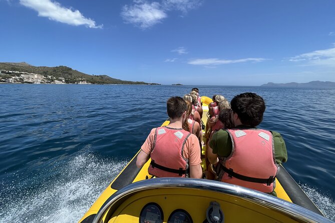 1 Hour of Adrenaline and Speedboat adventure in Alcúdia - Visiting Two Caves: Boat Views You Can’t Recreate From Shore