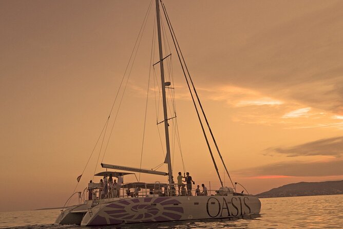 Adult Only Sunset Catamaran Palma bay - The small-group limit (32 vs 57) and why it matters on deck