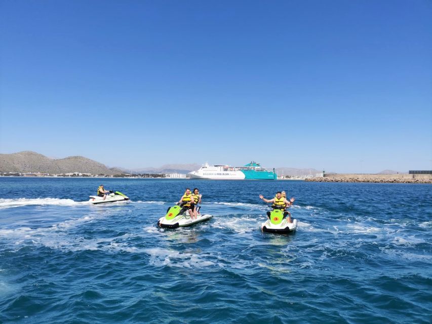 Alcudia: Aucanada Beach Jet Ski Trip - Getting There: Alcudiajets and the Harbour Meeting Spot