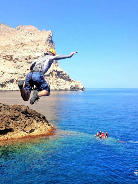 Alcudia: Coasteering Cliff Jumping - Cliff Jumping Up to 12 Meters, With No Pressure