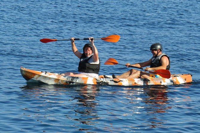 Alcudia: Guided Sea Kayaking & snorkelling Tour (day & sunset) - Cliff jumping: the thrill add-on that you choose
