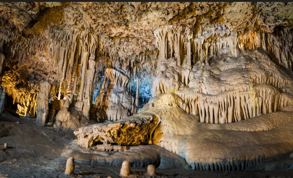 Alcudia: Half-day Caves of Hams, Blue Caves and documentary - Magical Mozart on the underground Sea of Venice