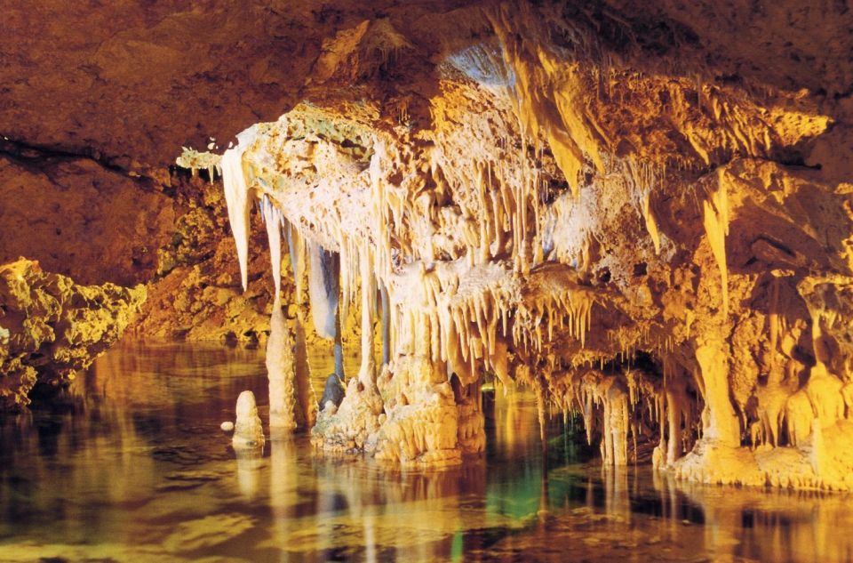 Alcudia: Half-day Caves of Hams, Blue Caves and documentary - Why some days feel longer: transfers and a Dinosaurland next-door effect