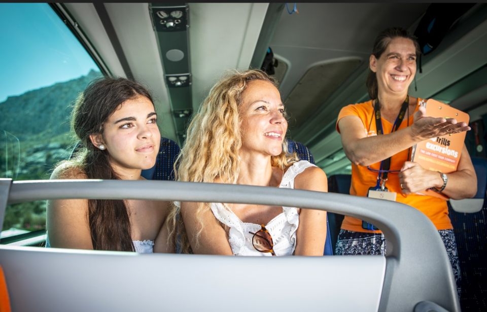 Alcudia/Marratxi: Valldemossa & Soller Tour by Tram & Bus - The mountain road drive: Llucalcari, Deia, La Foradada, and photo stops