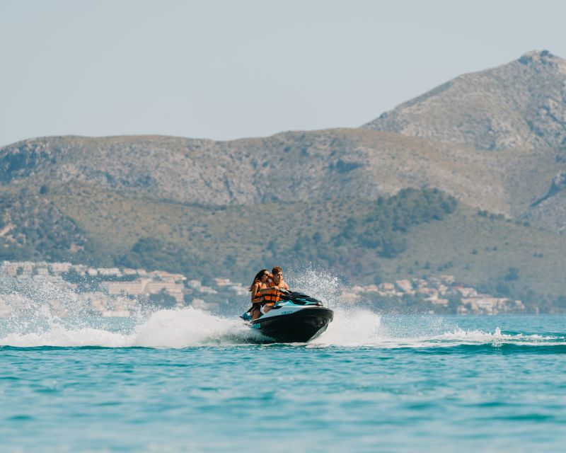 Andratx: Cala en Basset Beach and Caves Jet Ski Tour - s’Argilau Cave photo moment: why the instructor matters