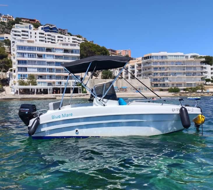 Boat Rental Without Licence ( Santa Ponsa ) - The Boat Setup: Size, Engine Power, and Passenger Limits