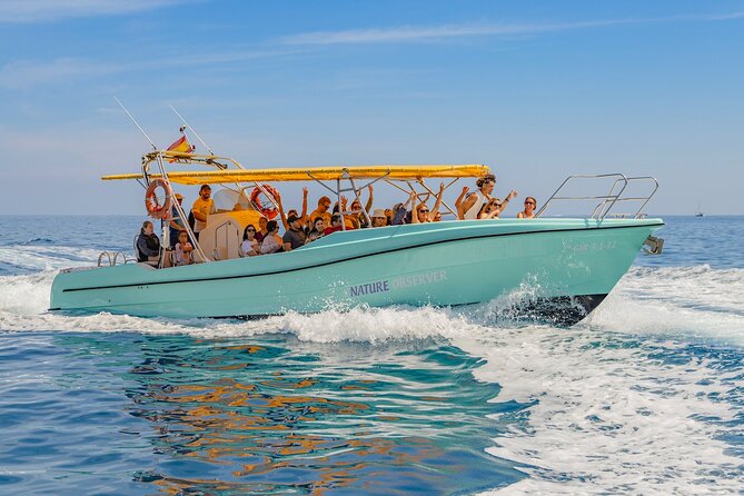 Boat Trip to Llevant Natural Park and Blue Cave - Sailing toward Cap Ferrutx: caves you can see without getting wet yet