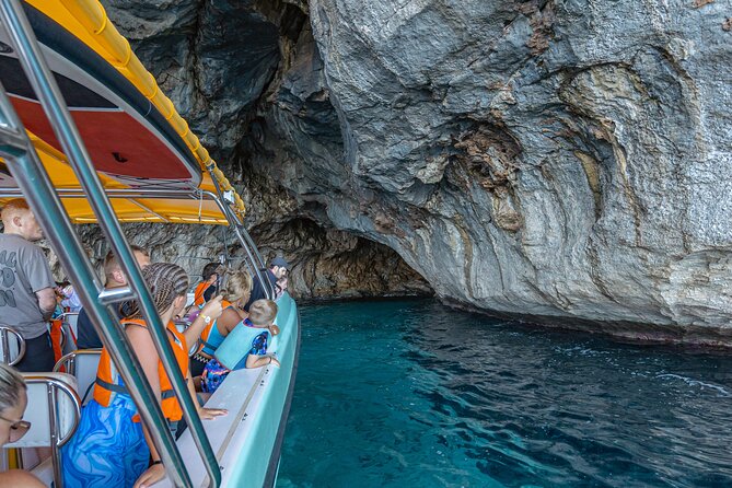Boat Trip to Llevant Natural Park and Blue Cave - Group size and English: easygoing on the water