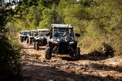 Buggy 2-seater and 4-seater Off-On Road Tour in Mallorca - Randa, Sant Jordi, and the quiet countryside stretch before the off-road