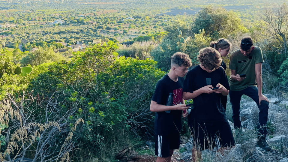 Cala Millor: "Cavemen", cave on a mountain,fun game and hike - The 5km route: from mountain paths to a cactus forest and cave summit