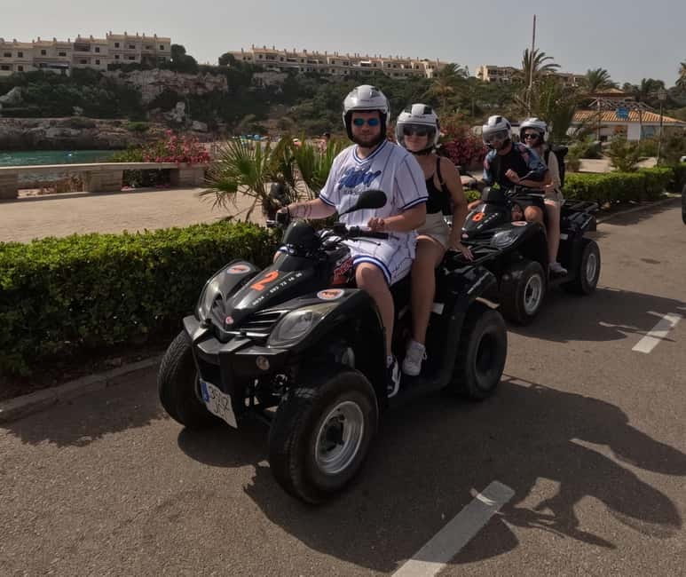 Cala Millor & Sa Coma: Quad 2-3 Bay´s Tour - NO-Off-Road - What to bring (so the swim stop stays fun, not annoying)