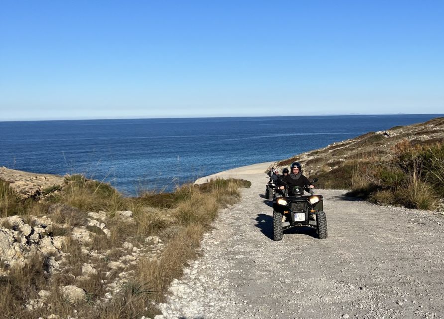Cala Millor & Sa Coma: Quad 2-3 Bay´s Tour - NO-Off-Road - The route experience: country roads, steep cliffs, and constant sea views