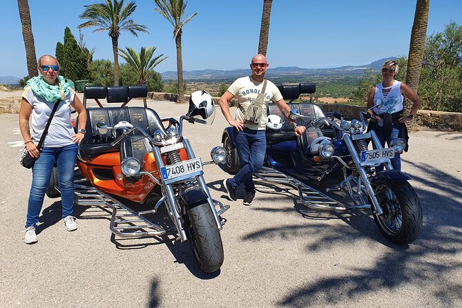 Cala Millor Trike Tour !!! Driving licence class B sufficient !!! - First stop: Porto Cristo’s cliff fire tower at Torre Serral dels Falcons