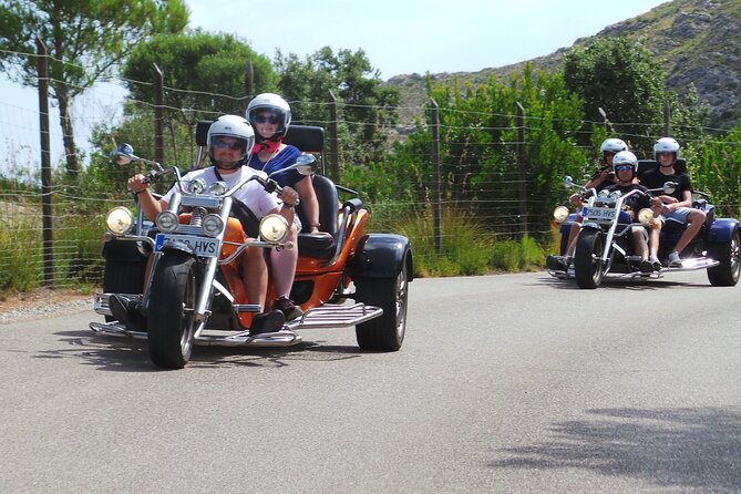 Cala Millor Trike Tour !!! Driving licence class B sufficient !!! - Timing, group size, and what to expect from the ride pace