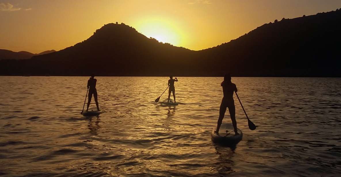 Cala Rajada: Stand Up Paddle Sunset Tour - A 1.5-Hour Sunset SUP With Real Coaching in Cala Rajada