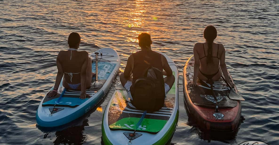 Cala Ratjada: Stand Up Paddle Sunrise Tour - The mid-sea sunrise stop: how to enjoy the quiet