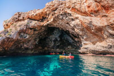 Cala Varques: Guided Sea Caves Kayak & Snorkeling Expedition - Starting point and first steps: where the tour actually begins