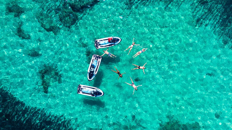 Calanova: Doble Jet Ski excursion with guide - No license, but there are real rules to keep you safe