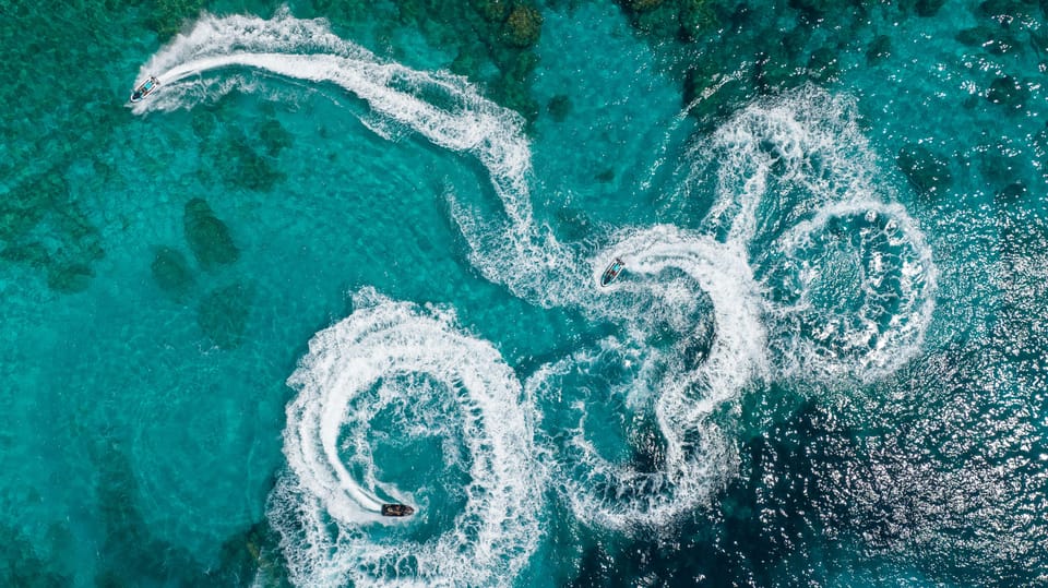 Calanova: Doble Jet Ski excursion with guide - Who should book this jet ski excursion?