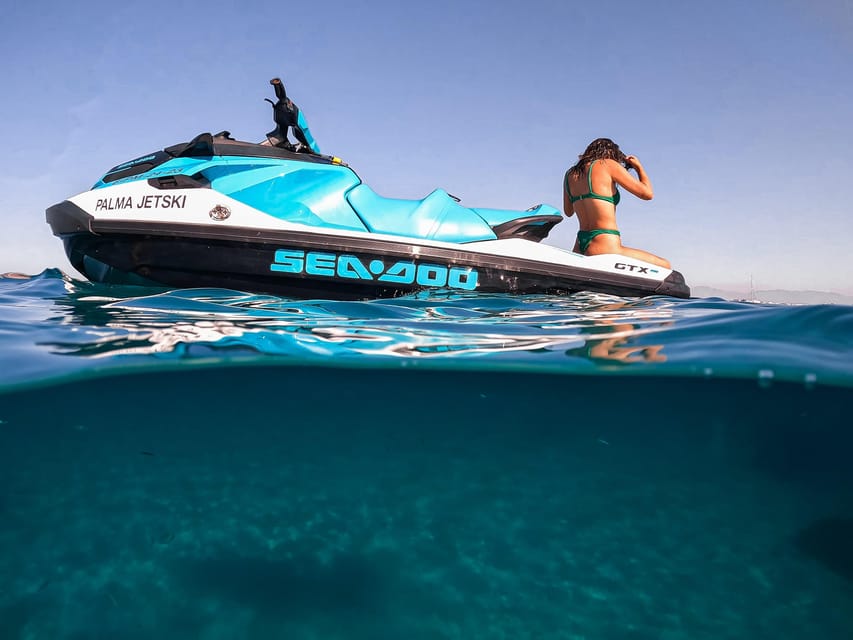 Calanova: Individual Jet Ski excursion with guide - Small group feel with English and Spanish guidance