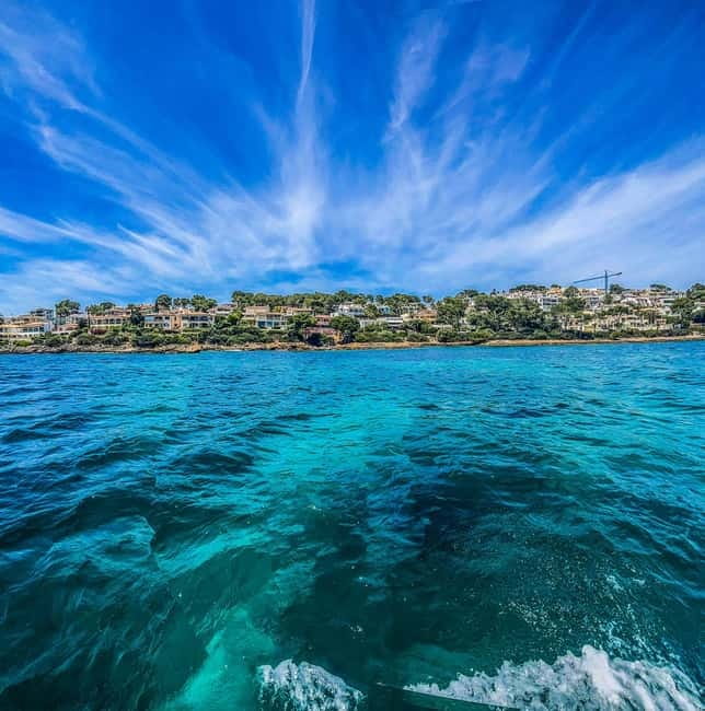 Can Picafort: Private Boattrip - Snorkeling-Beach- Caves - What you see along the route: the sea-level perspective