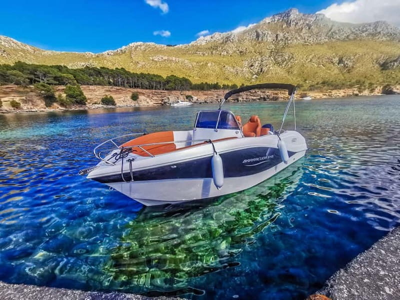 Can Picafort:Private Trip - Beach+Caves + Seabob -6 Person - Private boat setup: max 6 people, and why it matters