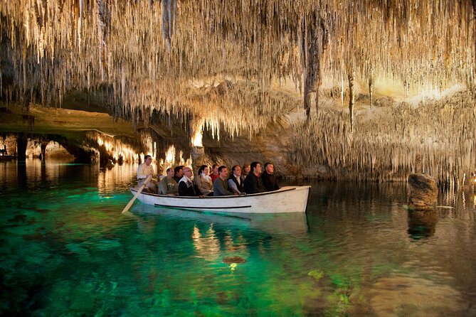 Caves Drach Tour & Return Transfer from Cala Dor-Calas Mallorca - Lake Martel Concert: Light Show First, Then Live Music (About 15 Minutes)