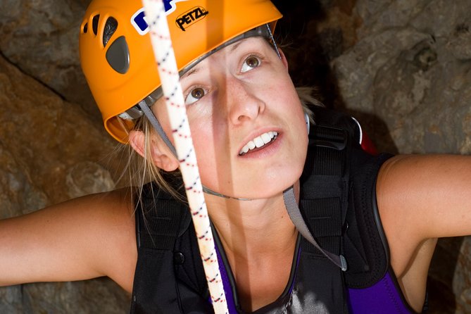 East Mallorca Coasteering Experience with Transfers - The jump ladder: 2 meters first, then up to 12