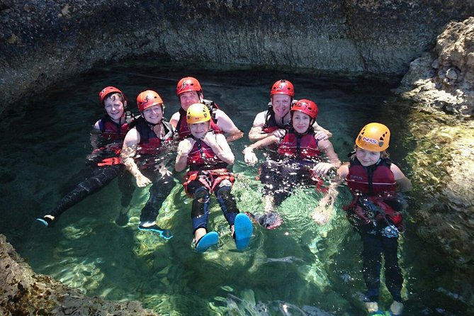 East Mallorca Coasteering Experience with Transfers - The guided route: climbing and rappelling right next to the water