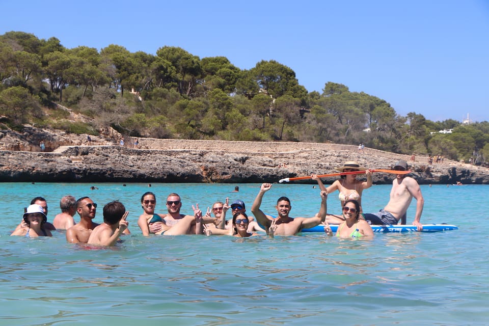 Experinence in Mondrago /S'amarador / Trencada Snorkel y SUP - Cala Mondragó and the sea cave paddleboard crossing