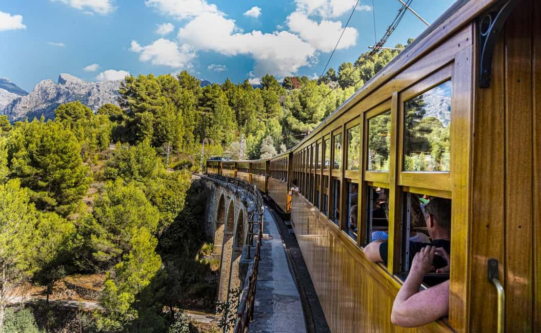 From Alcúdia: Soller Train and Tram Half Day Tour - The tram to Port de Sóller: the valley ride you don’t want to rush