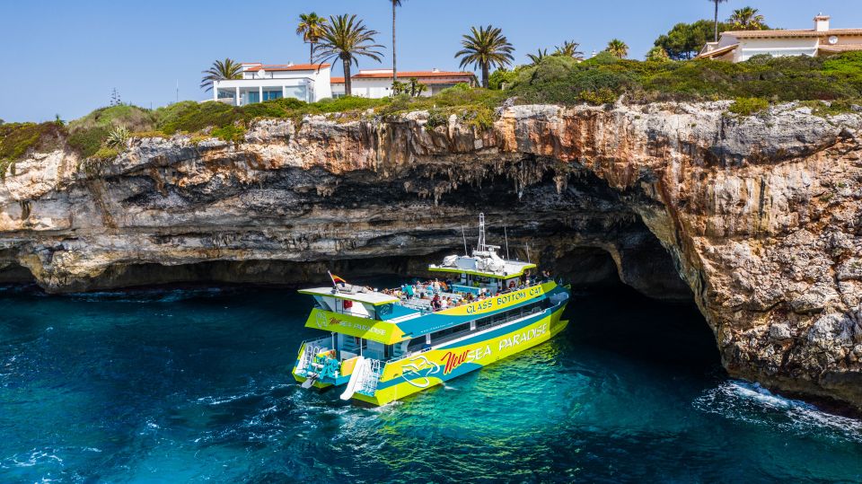 From Cala Millor: East Coast Glass-Bottom Boat Trip - Swim and snorkelling stops: the weather factor you can’t ignore