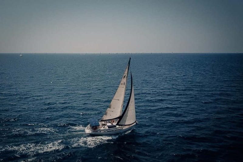 From can Pastilla : Sailing boat trip with Food & Drinks - Water toys included: snorkeling set and paddle surf basics