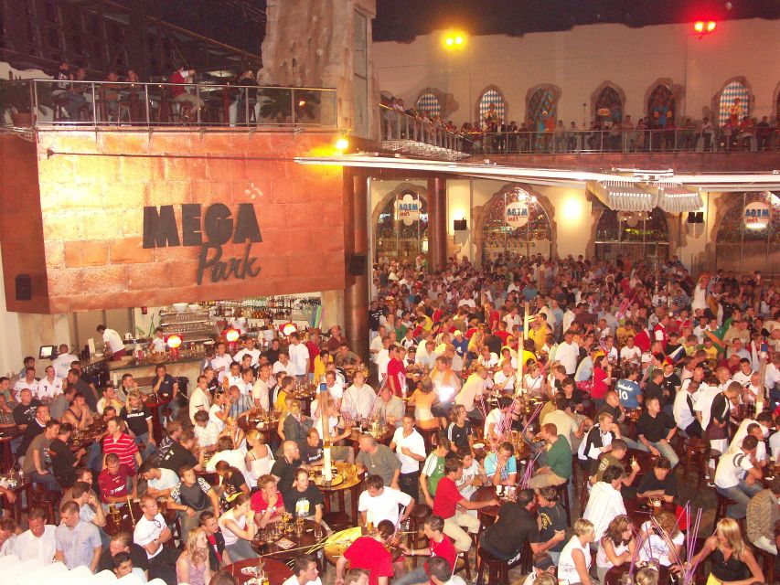 From Can Picafort: Ballermann Night Tour by Bus - The party mile beyond Megapark: Bierstrasse, clubs, and the promenade walk