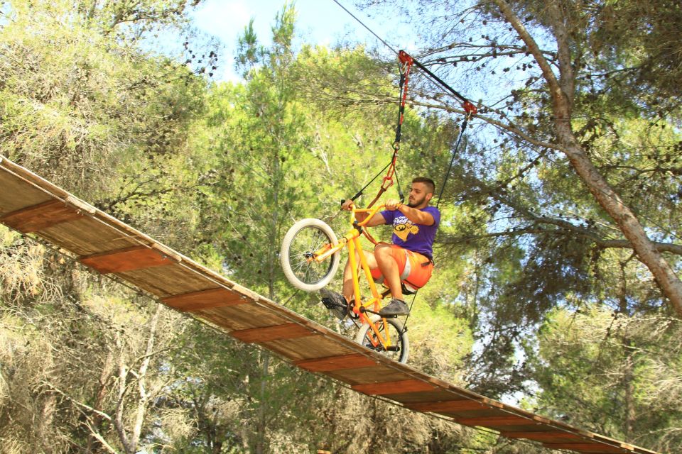 Mallorca: Adrenaline Tree Top Adventure Entry Ticket - How the courses work (and why the park’s “off the ground” time matters)