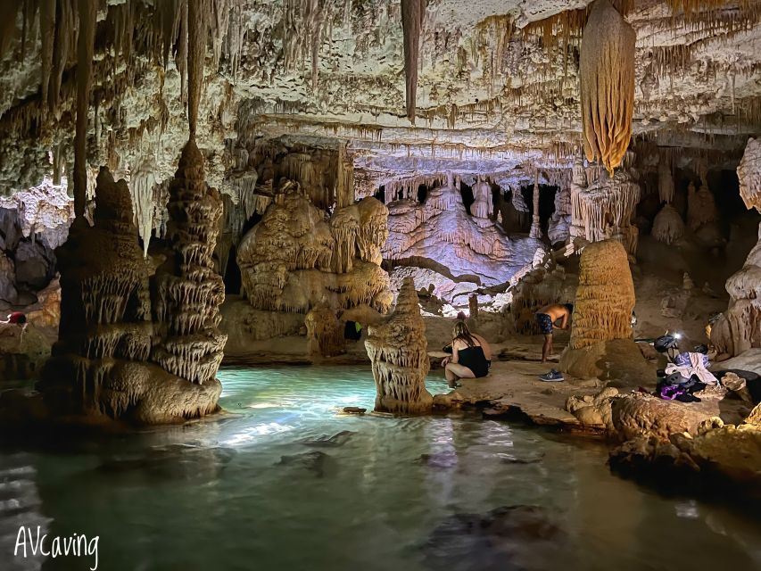 Mallorca: Beach Inside the Cave Tour - Harnesses, helmets, lights, and the short rappel into the cave