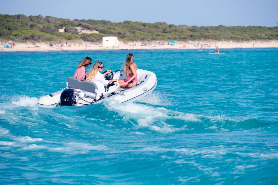 Mallorca. Boat Rental . Dare to explore - Your route along the coast: Sa Ràpita, Ses Covetes, and Platja des Trenc