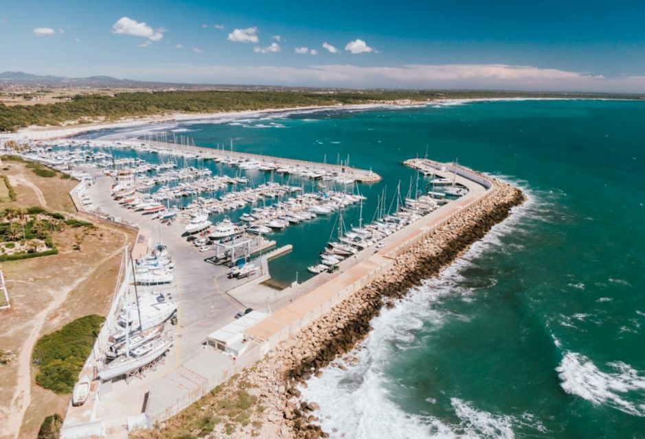 Mallorca. Boat Rental . Dare to explore - Getting there: Club Nàutic Sa Ràpita and dock H