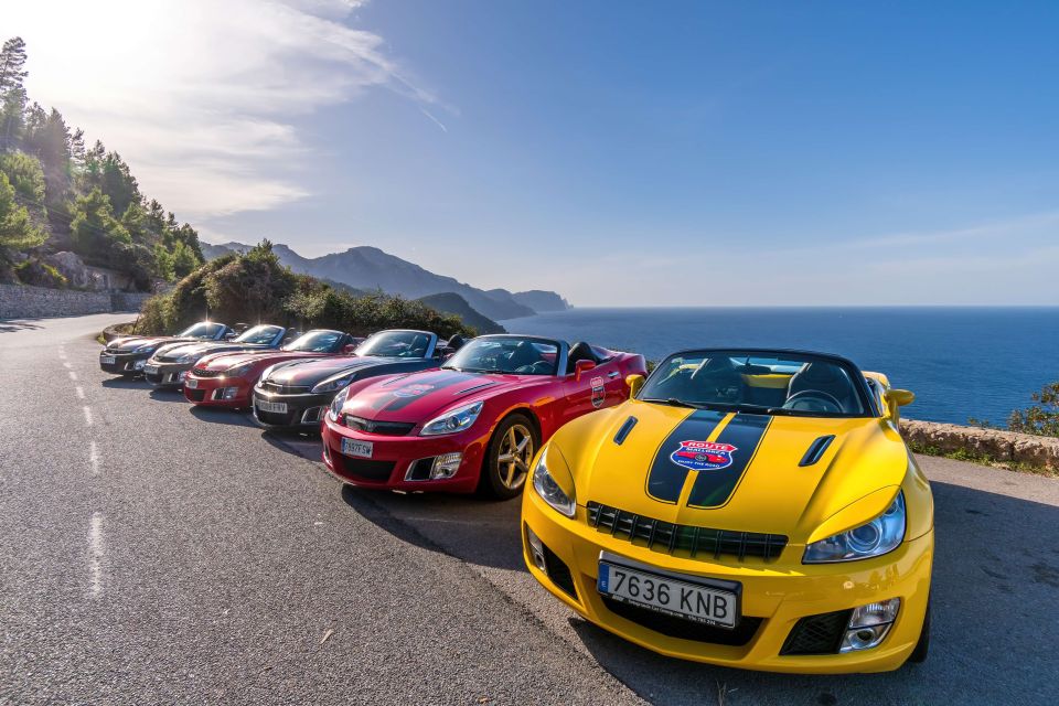 Mallorca: Cabrio Sports Car Tour - Magaluf, Palmanova, and the coast drive where you reset the day