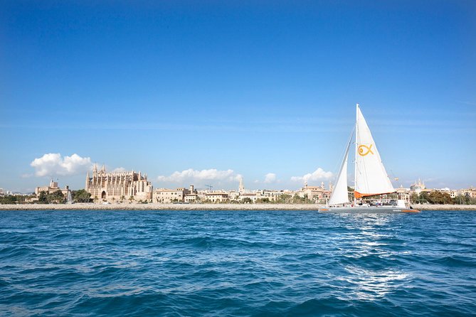 Mallorca Catamaran Cruise and Snorkeling Trip - Cruising Palma Bay: Cathedral Views and Easy Deck Time