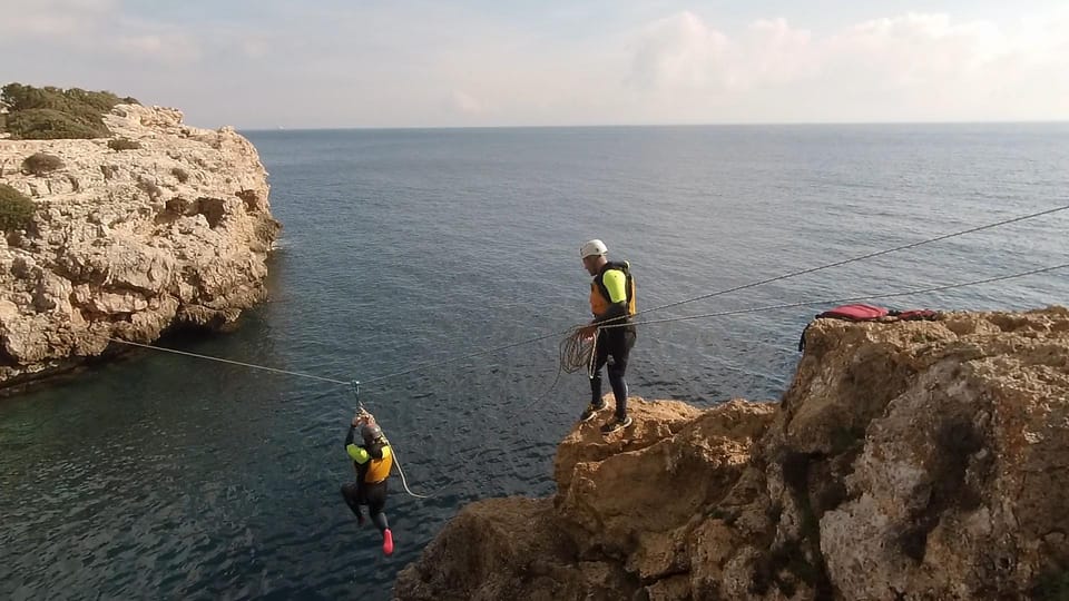 Mallorca: Cliff Jumping Adventure for Cruise Passengers - Zip line into the sea: why it’s more than a bonus