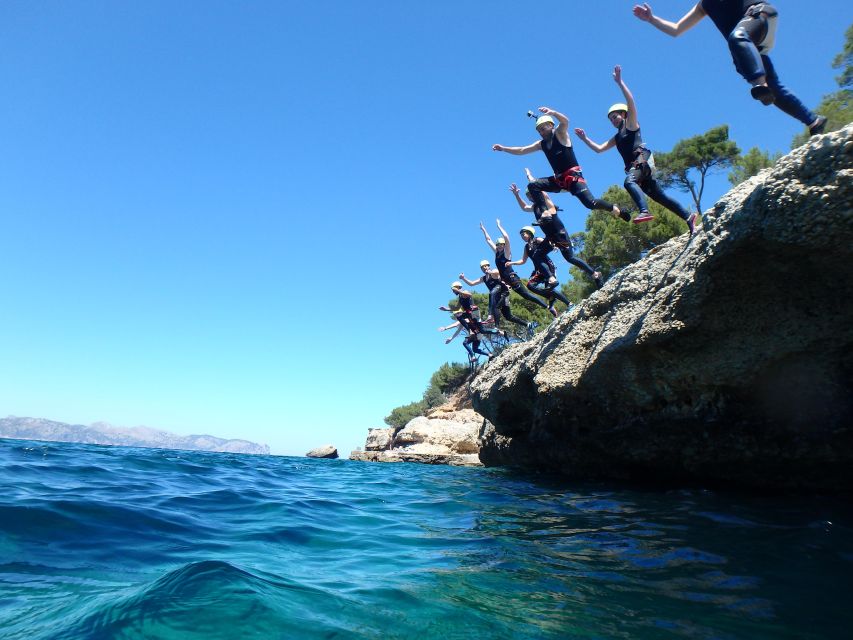 Mallorca: Coasteering North - The Jump Sequence: Eight Water Landings With Different Heights