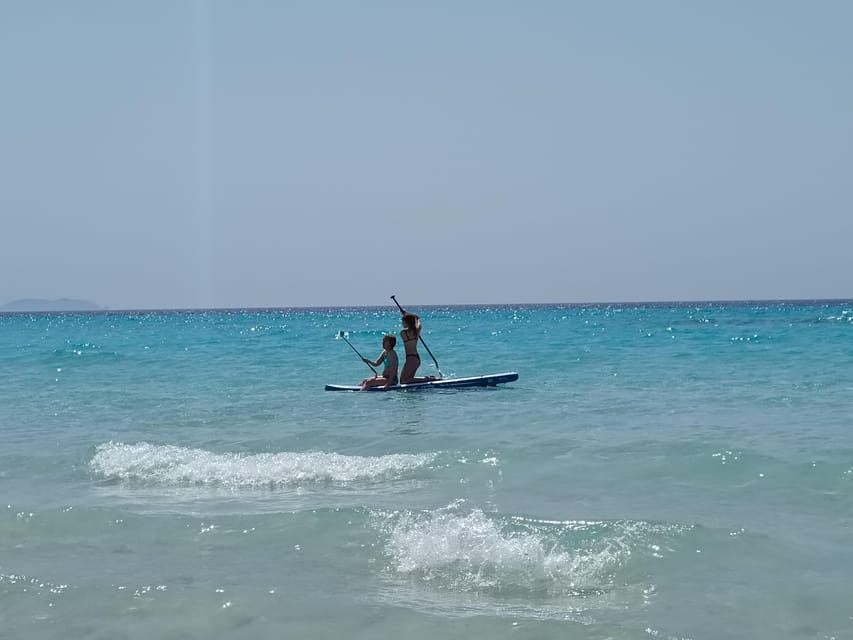 Mallorca Experinence: Es Trenc con Paddlesurf y Snorkel - Equipment that makes this feel like a real beach day