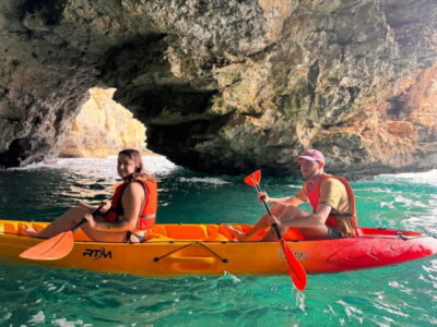 Mallorca: Kayak and Paddle Surf excursion through crystal clear water caves - Paddling to Cala Mondragó and Cala S’Amarador: the “wow” part starts early