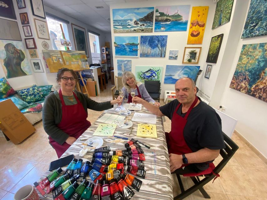 Mallorca: Painting like Miró - The practical arc: from first marks to a take-home painting