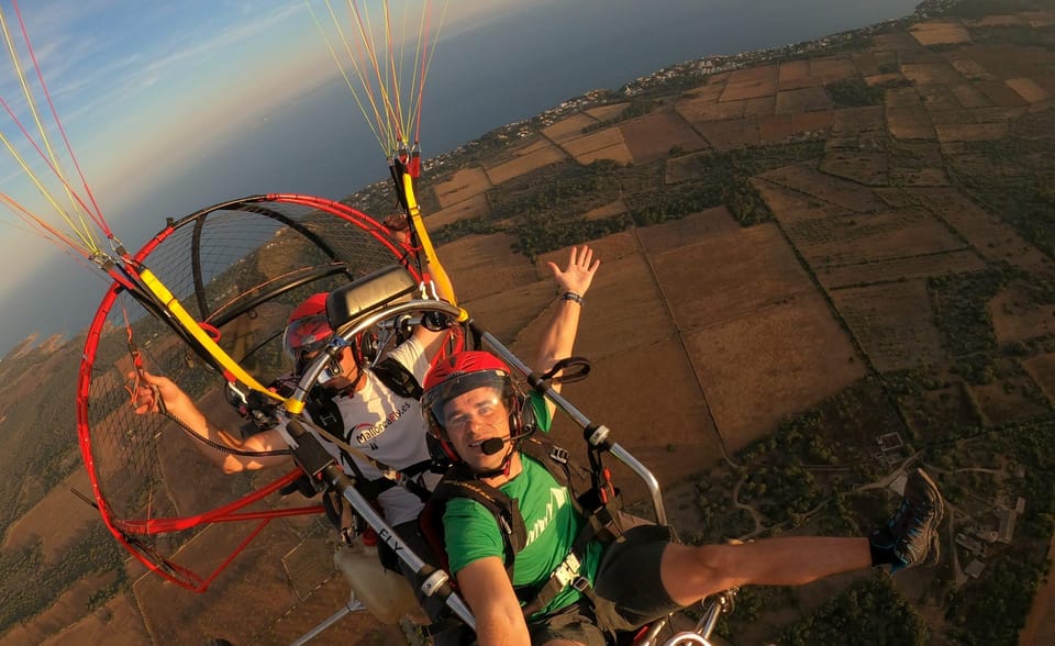 Mallorca: Paratrike Flight with Acrobatics and Engine Stop - Key things to know before you strap in