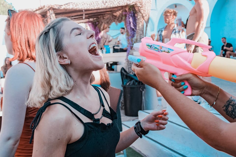 Mallorca: Project X Pool & Foam Party with Drinks & Snacks - Starting at the meeting point: buses to the secret venue