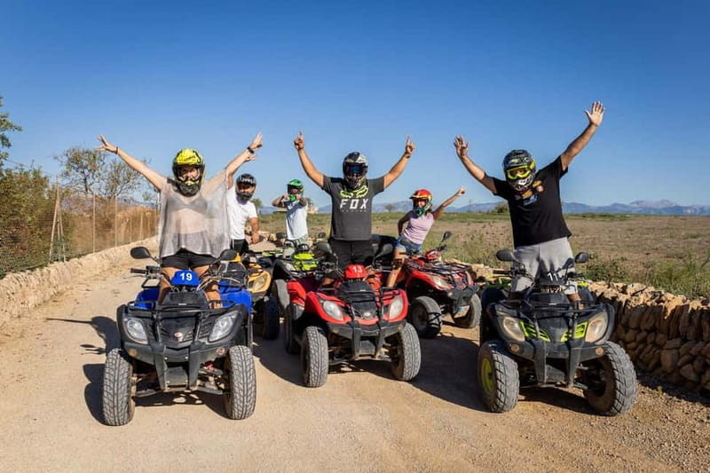 Mallorca: Quad Tour with Beach Stop and Mountain Views - The Cala Break in Son Veri: Swim, Walk on Rocks, Relax