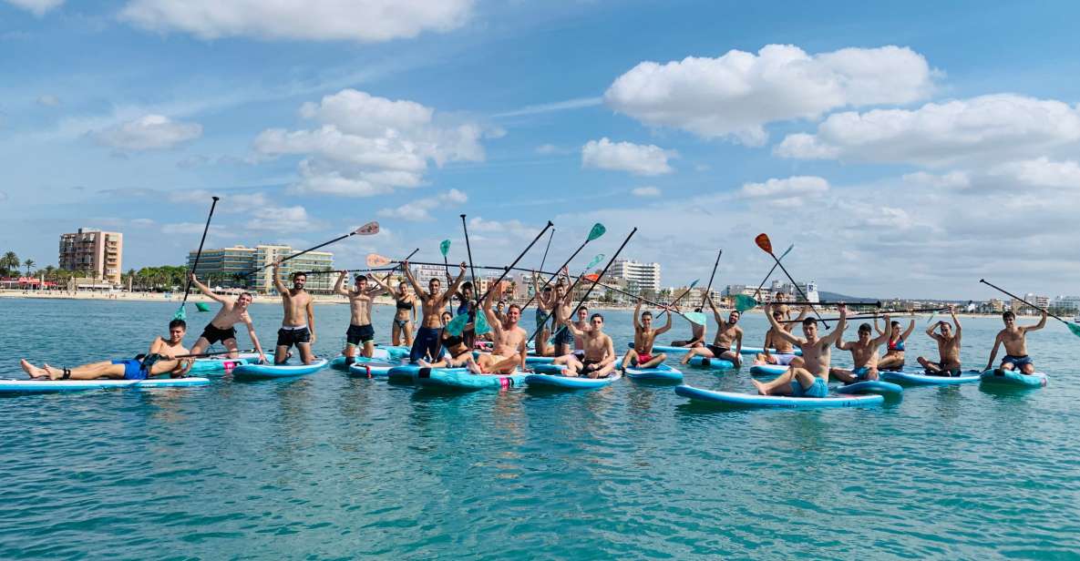 Mallorca: Stand Up Paddle Lesson (1H PRIVATE CLASS) - Meeting BonaOna in Can Pastilla, Then Getting on the Board