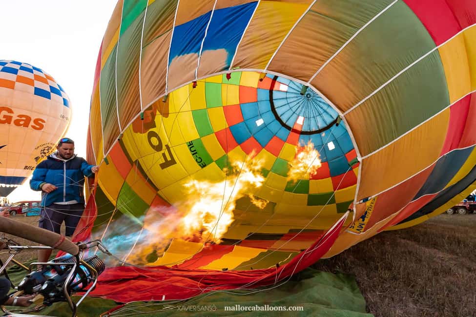 Mallorca: Sunset Balloon ride - The 50–60 Minute Flight: Slow Motion Views and Gentle Takeoff